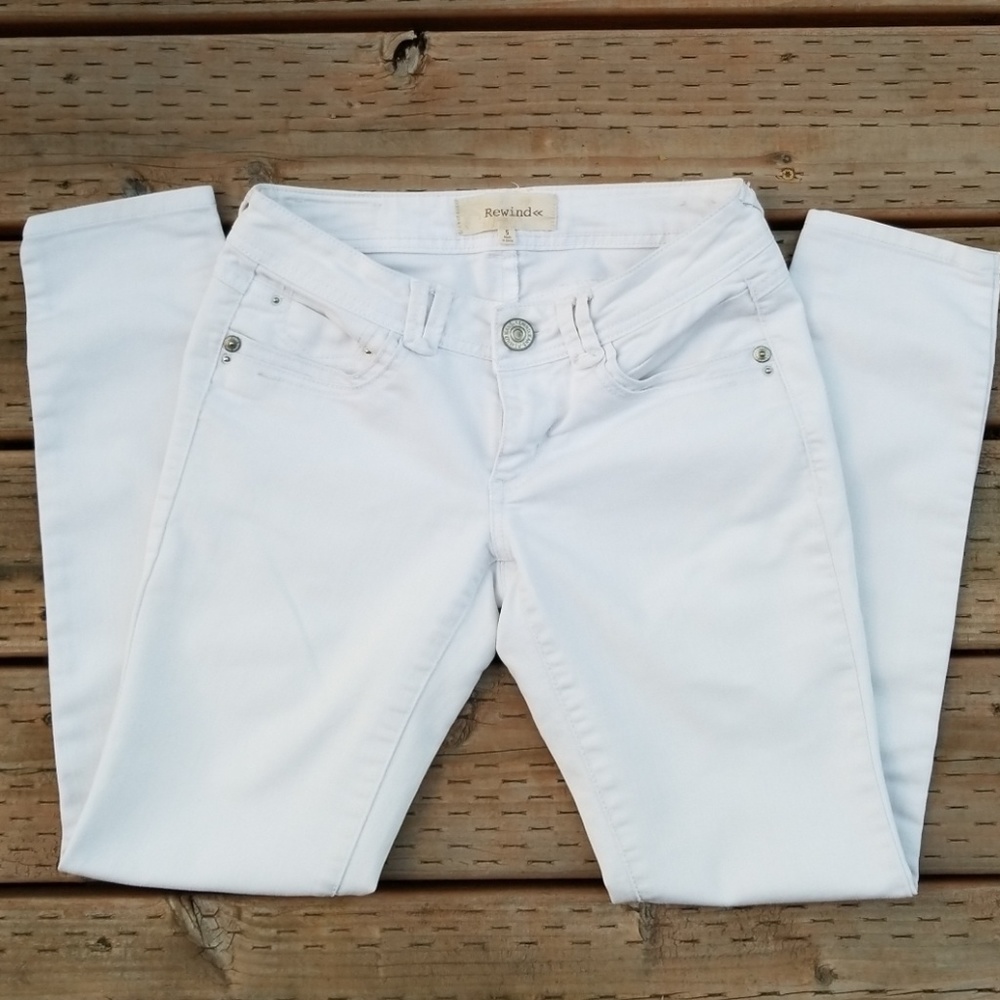 White jeans